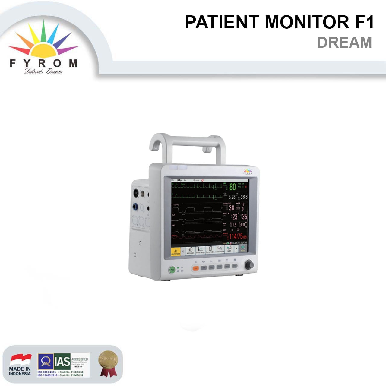 FYROM Patient Monitor F1