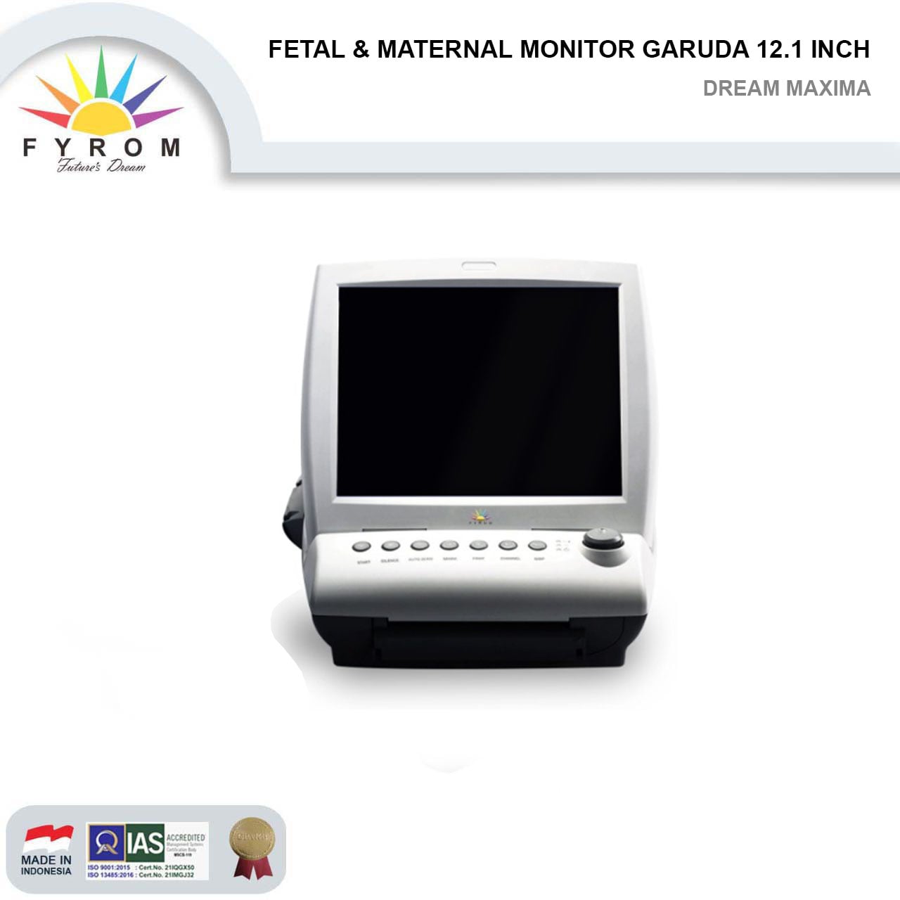 FYROM Fetal & Maternal Monitor Garuda 12.1 Inch