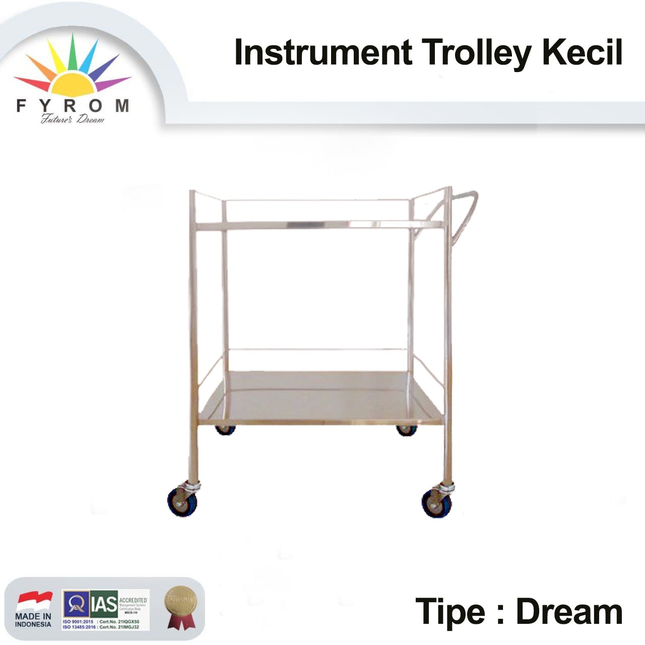 FYROM Instrument Trolley Kecil
